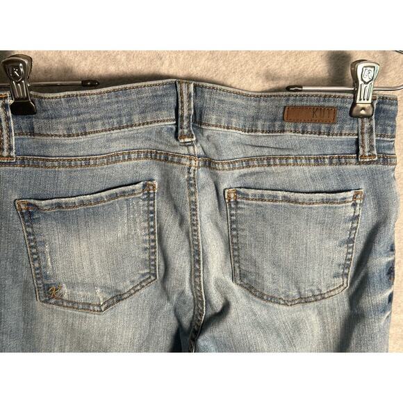 Kut from the Kloth | Size: 6 | Ankle Skinny Light Wash‎ Jeans Raw Hem - Picture 10 of 12